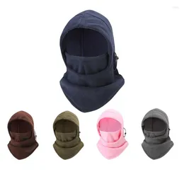 Cycling Caps Unisex Cap Winter Warm Fleece Balaclava Men Outdoor Windproof Mask Neck Warmer Hiking Ski Hat