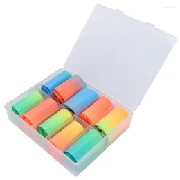 Nail Gel Manicure Transfer Sticker Bright Charming 10 Rolls Safe Nontoxic Foil For Travels Salons