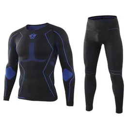 ملابس داخلية للرجال للرجال الوظيفية للرجال التدريب الرياضي اللياقة الدافئة التنفس الطويل جونز تيرميكو الخريف مجموعات الشتاء 230109
