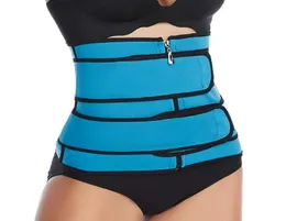 Cinturones sudor adelgazamiento de neopreno shaper corset bucle birt moda de cintura posparto entrenador de cintura fitness sauna deportes ajustable2043420