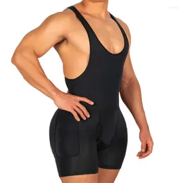 Men's Body Shapers YAGIMI Men Tummy Control Shapewear Full Slimming Shaper Girdles Compression Padded Push Up Underwear Boxer Briefs