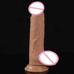 Articoli di bellezza Silicone liquido Simulazione Fallo Dildo Donna sexy Giocattoli Prodotti per adulti Erotica Flirt Masturbatore Climax Punto G Insapore