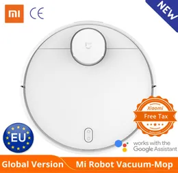 Xiaomi Mi Robot Cordless Vacuum Cleaner Mop Pro Sweep and Drag 3 Mode LDS Laser Navigation 2100pa Care Of trägolv Global vers761133