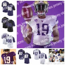 American College Football Wear NCAA Washington Huskies College Football Jerseys Heren Jake Browning Jersey Desmond Trufant Marcus Peters Vita Vea Byron Murphy Jr Cu