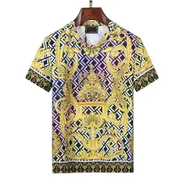 T-shirt i bomull för män Designer Modebokstav Blommönster Stylist T-shirts Fritidströjor Polos Sommar Kläder med rund hals Män Kvinnor Toppar M-3XL
