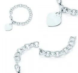 Шарм для подарков в форме сердца женский элегантный браслет TIF Brock Bracelet Matching World 2 R29245121
