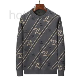 Herrtröjor Designers Herrkvinnor Pullover Fashion Classic High Letter Quality Round Neck Long Sleeve Sweater F XFE5