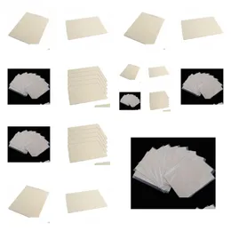 Stałe makijaż skórka 10pcs/zestaw 15x20 cm DIY puste tatuaż ćwicz fałszywy miękki sztuczny dla początkujących upuszczenie dostawy zdrowie piękno tat dhv3g