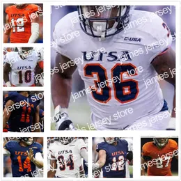 American College Football Wear Custom UTSA Roadrunners Football Jersey NCAA College DeQuarius Henry Lorenzo Dantzler Frank Harris Marcus Davenport David MorganM