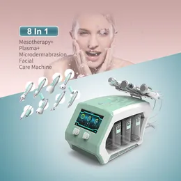 H2 O2 فقاعة صغيرة هيدرا آلة الجلد الجلدية 8 في 1 تنظيف عميق microdermabrasion الجلد ترطيب العناية بالموجات فوق الصوتية تقشير الجلد لعلاج العناية بالبشرة