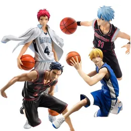 Miniatyres leksaker 18 cm japansk anime kuroko ingen korg actionfigur taiga daiki tetsuya ryota pvc samling leksak anime kuroko nr