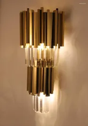 Chandeliers Crystal Island Gabinete Iluminação Sala de jantar Golden Chandelier Modern Lamp Chain