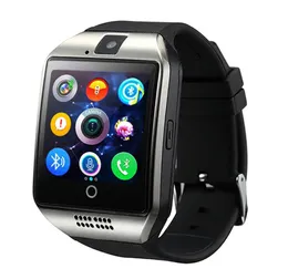 Smart Watches Q18 Bluetooth Smartwatch for Apple iPhone IOS Samsung Android Phone with SIM Card Slot Wristbands Smart Watch6066903