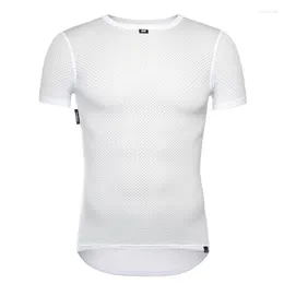 سباق السترات فيلو للرجال المحترف فريق الدراجة بارد شبكة Superlight Base Base Base Base White Black Shirt Shirt Basic Intelder Jersey