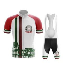 سباق مجموعة إيطاليا رجالي ركوب الدراجات القميص مجموعة ROPA CICLISMO 19D GEL BIB Shorts MTB بدلة ملابس الدراجات في الهواء الطلق دراجة الطريق الرياضية