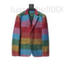 남자 양복 블레이저 디자이너 영국 스타일 슬림 한 핏 남성 세련된 캐주얼 비즈니스 패션 롱 슬리브 재킷 외부웨어 의류 r5qp