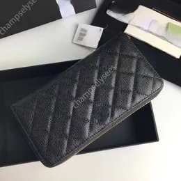 Designer-Geldbörse, Handtasche, Zippy Wallets, Caviar, klassische Stepptasche, modische Leder-Geldbörsen, Clutch-Taschen, Damen-CC-Geldbörse, Kreditkarteninhaber für 32