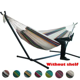 Camp Furniture Single Double Hammocks Indoor Comfort Durability Yard Striped Hanging Chair Thicken Widen Canvas Large Outdoor