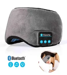 Bluetooth Sleeping Hoofdtelefoon Oogmasker Slaap Hoofdband Zacht Elastisch Comfortabele Wireless Music Aarphones 2205092457506