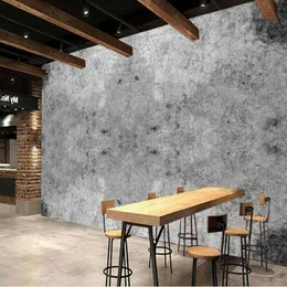 Wallpapers 3d Wallpaper For Walls Home Improvement Modern Nostalgic Retro Industrial Wall Of Concrete Paper Murals