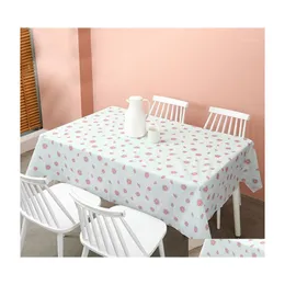 Table Cloth Linen Print Dining Er Tablecloth Kitchen Home Decor Wedding Party Rectangar Plaid 1 Drop Delivery Garden Textiles Cloths Dhb8E