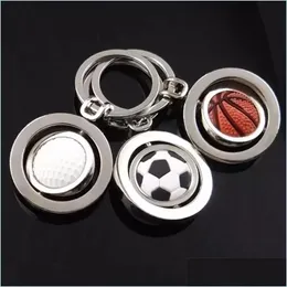 Chaveiros chaveiro lembranças bola chaveiros badminton futebol basquete anel charme titular homens mulheres presentes moda jóias corrente para dhulf