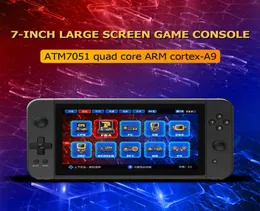 Portable Game Players 3D Rocker für Home 7 Zoll Handheld HD Sensitive Game Console Retro für Kinder X70 Handheld Game Console Suppo5308776