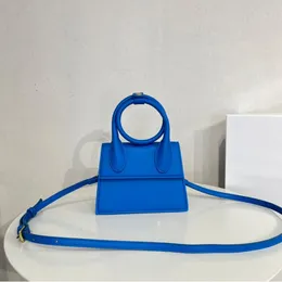 2023 Top Mulheres Bolsas Cross Body Bags Designer Círculo Mão Design Textura de Alta Qualidade Único Ombro Messenger Couro Fino Alça de Ombro Bolsa