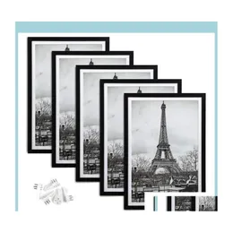 Cadres Et Moulures Modings Cadre Photo Affichage Galerie Montage Mural Po Artisanat Cas Home Decoraions Noir Blanc 4 Tailles Pour Ch E Dhxkn