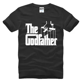 Men's TShirts Fashion The Godfather T Shirts Men Letter Printed t shirt Short Sleeve Cotton Casual God Father Tops Tees 230110