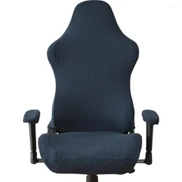 Крышка стулья покрывает игровой компьютер. Шлифовальные покрытия Armrest OfficeProtector Stretchables