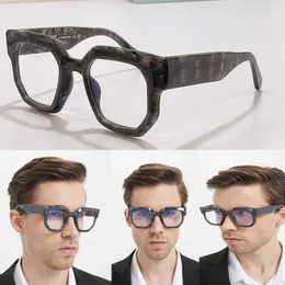 Nowe okulary przeciwsłoneczne Oerj014 Designer okulary okulary 014 Trend Marka Square szara marmurowa rama rama męska i damska świąteczne szklanki Uv400