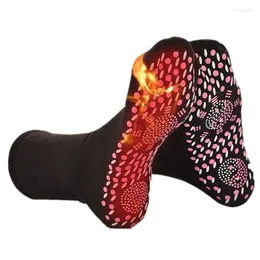 Men's Socks Magnetic Unisex Self-Heating Health Care Tourmaline Therapy Comfortable And Breathable Foot Massager Warm