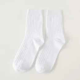 Herrstrumpor engångsresor går på affärsresa Pure Cotton Simple Black White Grey Women Socks mode Stor kvantitet 30 par i en väska strumpor topp3