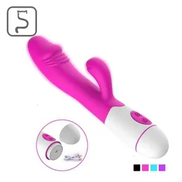 Sex Toys Massager 30 Speed ​​G Spot Vibrator for Women Silicone Waterproof Dildio AV Vibration Erotic Toy Female Masturbation Products