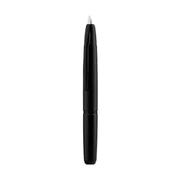 Fountain Pens Presale Majohn A1 Press Pen Retractable Extra Fine Nib 0.4Mm Metal Matte Black Ink With Converter For Writing Drop Del Dhfim