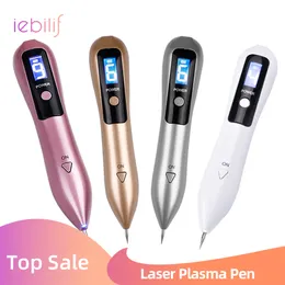 Face Care Devices Laser Plasma Pen Freckle Remover Machine LCD Mole Removal Dark Spot Skin Wart Tag Tattoo Remaval Tool Beauty Salon 230109