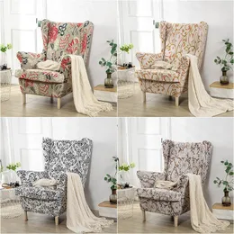 كرسي يغطي غلاف بوهيميا على غرار الجناح امتداد spandex slipcover slipcover أريكة واحدة مع واقي أثاث وسادة المقعد