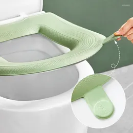 Туалетная крышка сиденья водонепроницаемой подушки для ванной комнаты для умываемой коврик для ковла