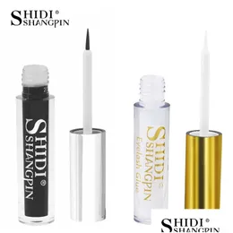 Eyelash Adhesives Lime Waterproof Eyelashes Transparent och Dark Black Tube 5 ml Makeup Eye Lashes Drop Delivery Health Beauty Tools Dhhja