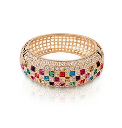 Queen armband Zuid -Koreaans verkoopt 18kgp Oostenrijkse kristallen koningin armbanden voor vrouwelijke bruiloft armbanden sieraden bn001447816301