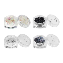 Nail Glitter 1Pc Colorf Star Pattern Sequins Eyeshadow Makeup Glittering Salon Beauty Manicure Tools Accessories Drop Delivery Health Dhncr