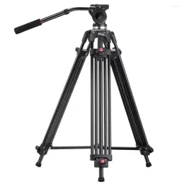 三脚JY0508 JY-0508 Jieyang Camera Tripod Professional for Video Stand / DSLR Fluid Head Damping Max Load 8kg DHL