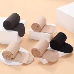 Kadınlar SOCKS Sonbahar ve Kış 80D Velvet Süper Elastik Mikro-Tasarlamalı Külot Çorap Taytlar Mesh