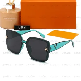 Mode guldblommor mönster solglasögon designer solglasögon för kvinnor röd blå ram strand semester glasögon mens l 5 eleganta färger med låda