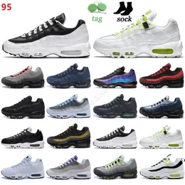 Running Shoes Sports Sneakers Trainers Triple Black White Particle Grey Neon Laser Fuchsia Greedy Red New 95 Yin Yang Og Worldwide Seahawks Men Women 950 Outdoo
