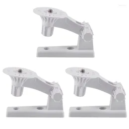 -3X Wall Mount Bracket Cam Storage Stand Holder 180 Degree Adjustable For Cloud Camera 291 Series Wifi (White)