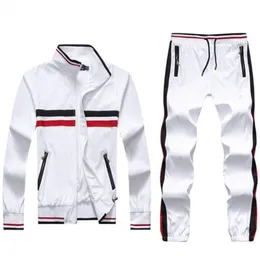 Europejskie i amerykańskie uliczne dresy męskie nowa marka mody MĘŻCZYZNA SUPIP wiosenna jesień dwuczęściowa męska menu sportowe garnitury w stylu swobodnym
