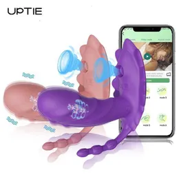 Jouets sexuels masseur 3 en 1 sans fil Bluetooth App vibrateur femelle Clit Sucker g Spot gode stimulateur de Clitoris jouet pour femmes Couples marchandises
