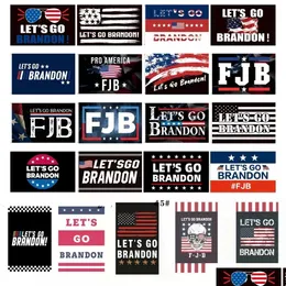 Banner Flags US Stock 2024 Election Trump 90 150cm Polyester Print Plation America Great Great Presid